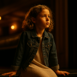 Child Actor Sits Onstage
