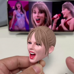 ClayArtisanJay Taylor Swift Portrait Sculpture